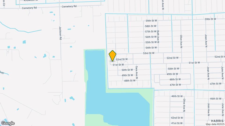 3606 51st St W Map and Location Details