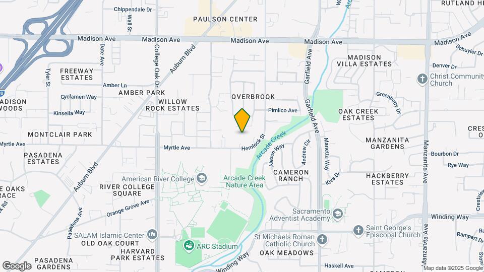 Myrtle Creek Apartments Mapa y Detalles de la Ubicación
