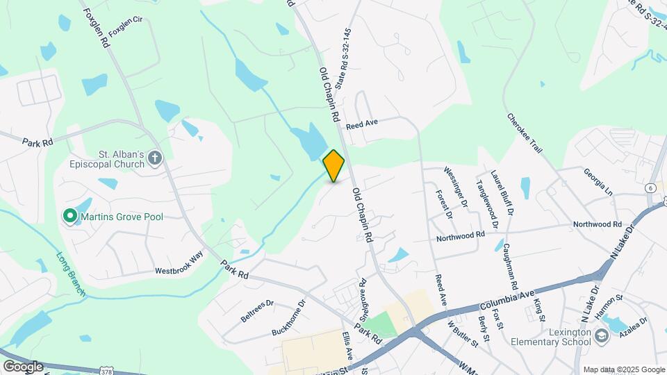 119 Waverly Point Dr Mapa y Detalles de la Ubicación