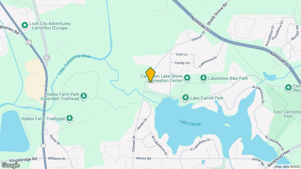 713 N Lakeshore Dr Map and Location Details