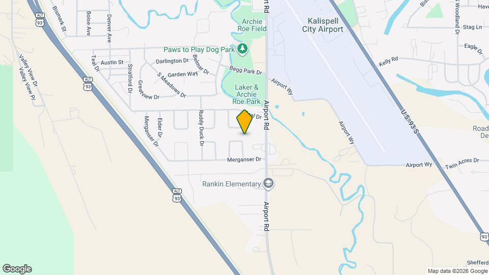 2343 Coot Ct Map and Location Details