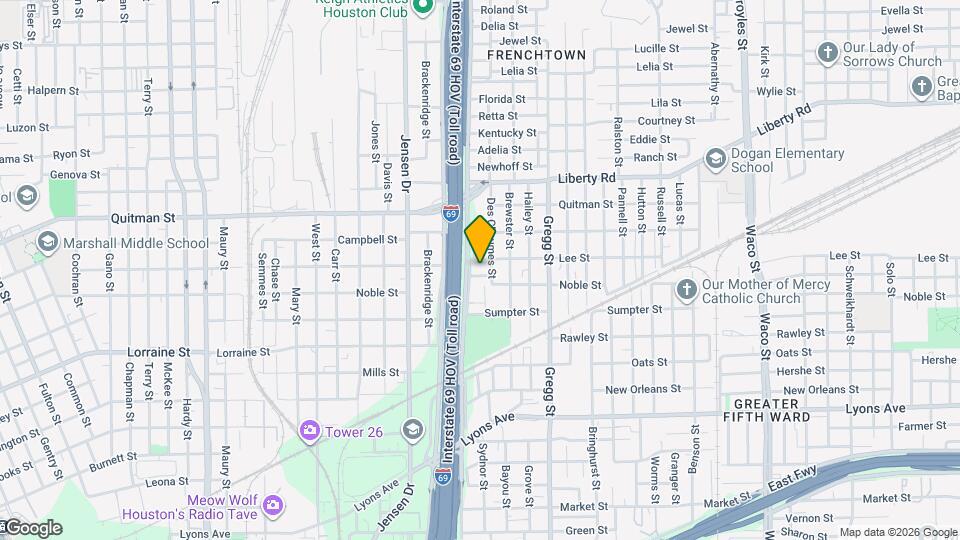 3053 Noble St Map and Location Details