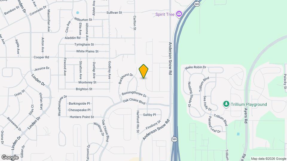 691 Challice Dr Map and Location Details