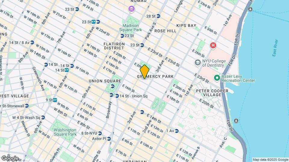 147 E 18th St Map and Location Details
