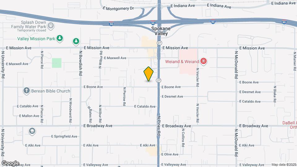 12201 E Boone Ave Map and Location Details