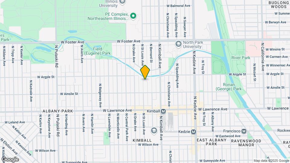 4941-4945 N Saint Louis Ave Map and Location Details