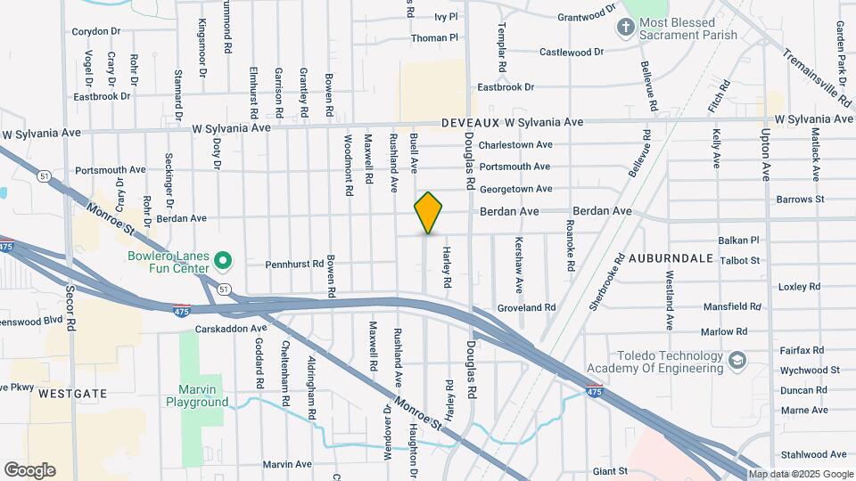 3730 Wyckliffe Pkwy Map and Location Details