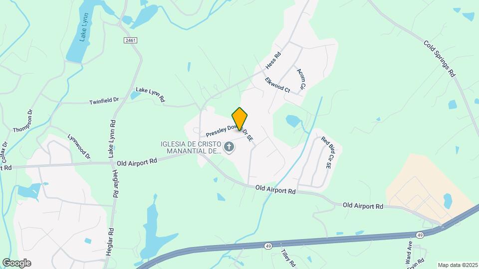 1212 Danielle Downs Ct SE Map and Location Details