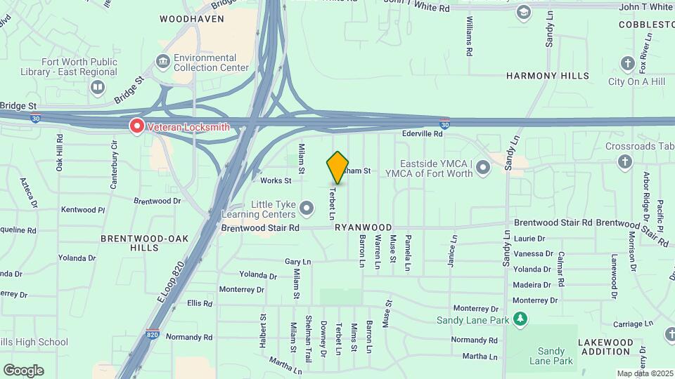 1517 Terbet Ln Map and Location Details
