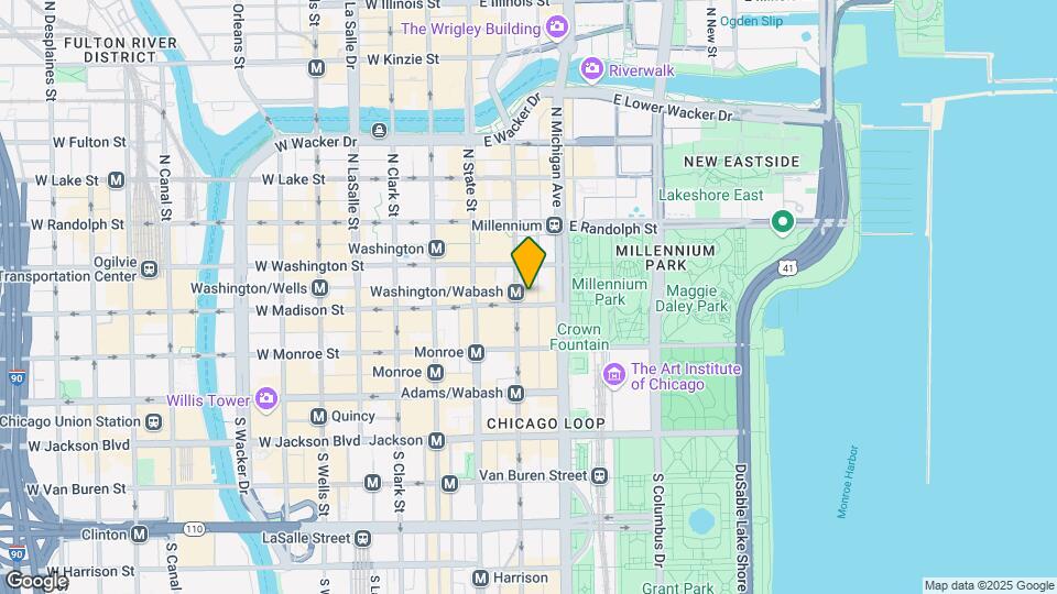 5 N Wabash Ave, Unit 1102 Mapa y Detalles de la Ubicación