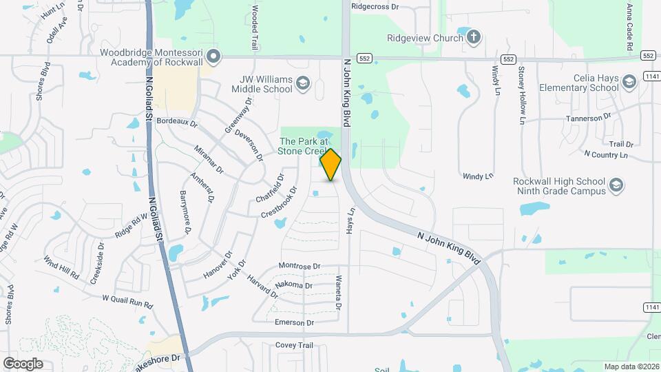 545 Goose Lake Dr Map and Location Details