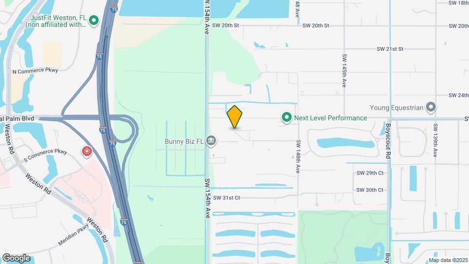 15101 SW 27th St Map and Location Details