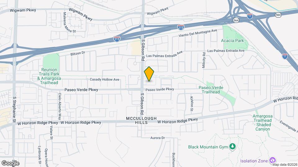 982 Eureka Dunes Ave Map and Location Details