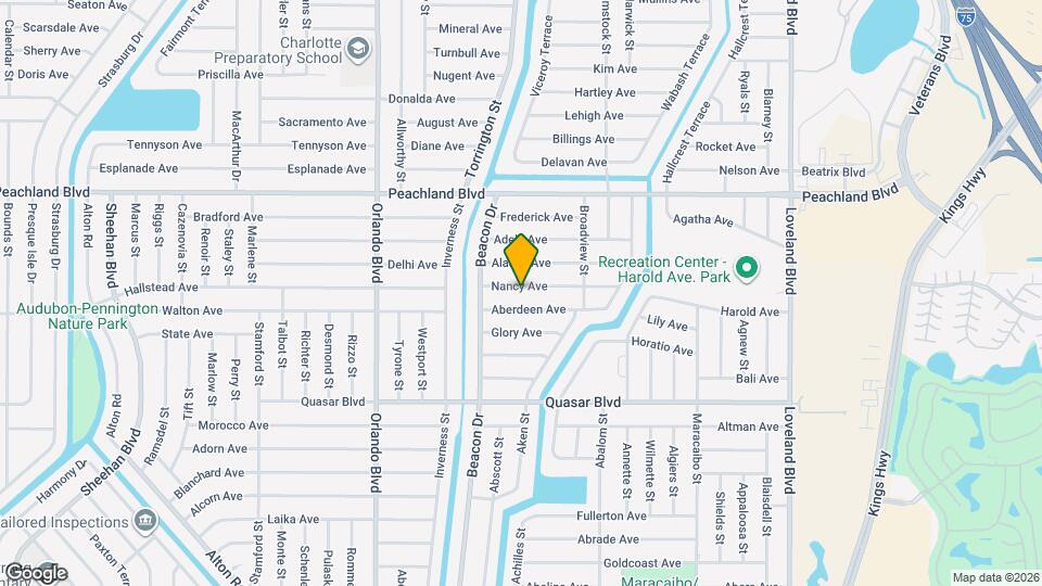 23185 Nancy Ave Map and Location Details