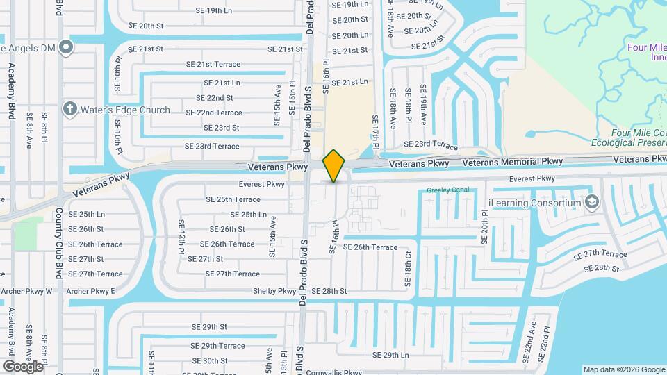 2510 SE 16th Pl Map and Location Details