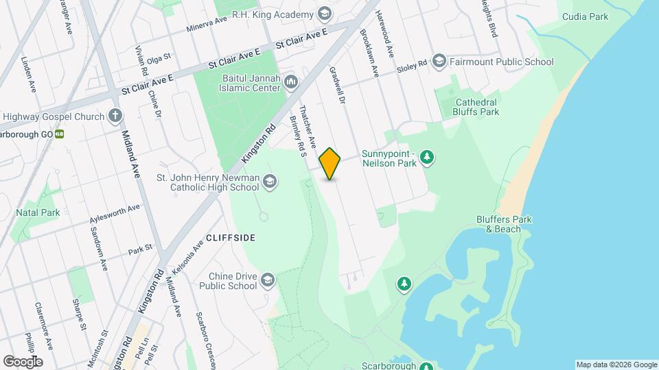 62 Larwood Blvd Map and Location Details