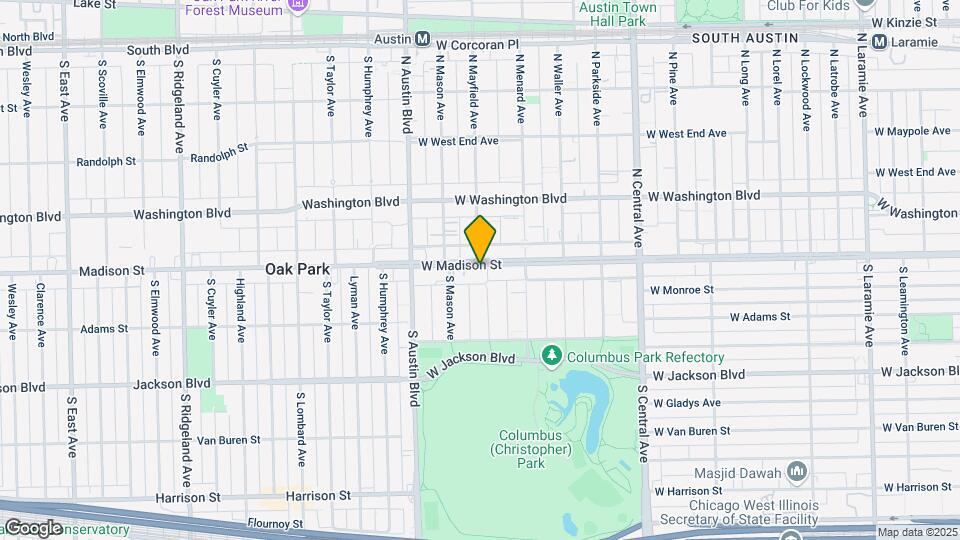 5843-5853 W Madison St Map and Location Details