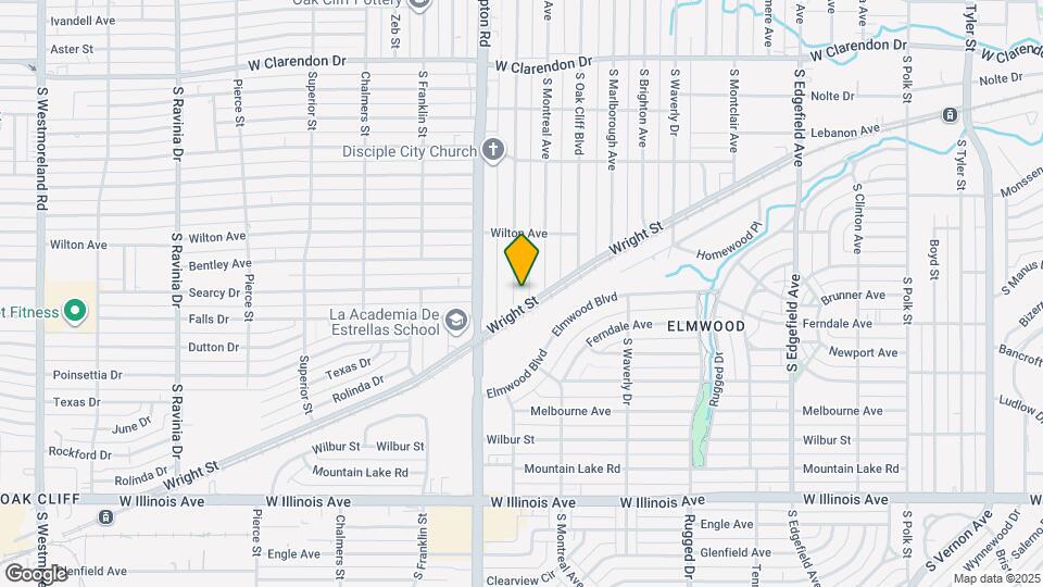 1622 Hollywood Ave Map and Location Details