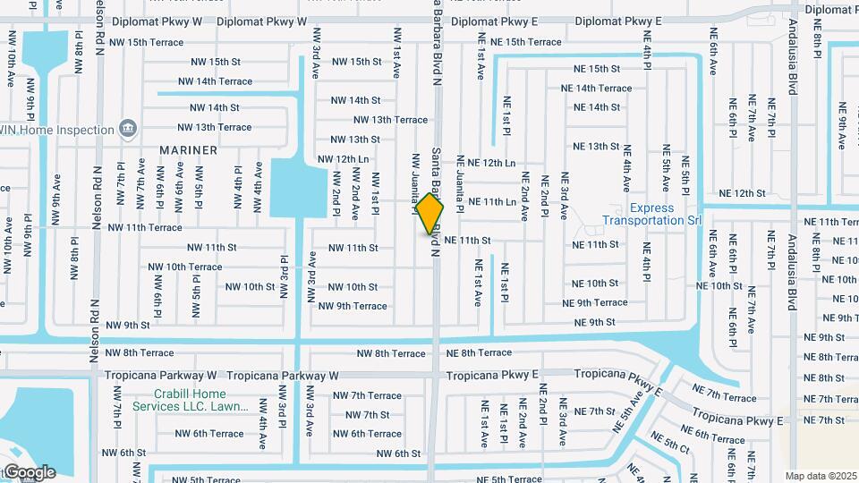 1102 Santa Barbara Blvd N Mapa y Detalles de la Ubicación