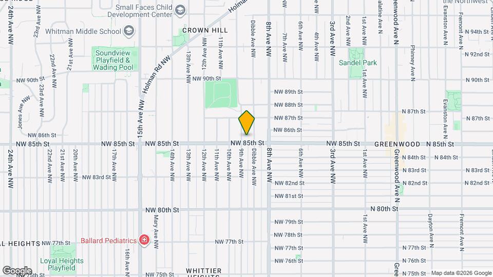 860 NW 85th St Map and Location Details