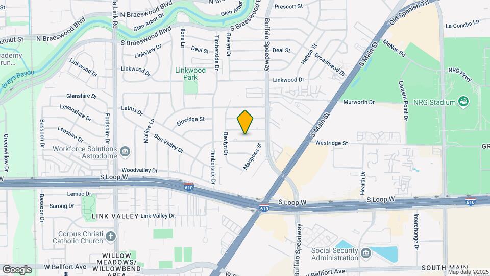 3302 Westridge St Map and Location Details