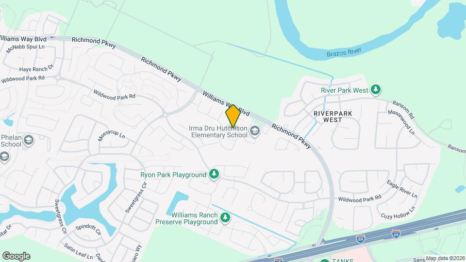 22515 Bassett Hollow Ln Map and Location Details