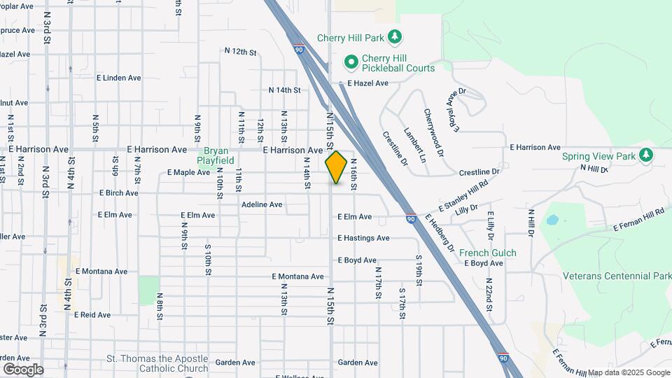 1104 N 15th St Map and Location Details