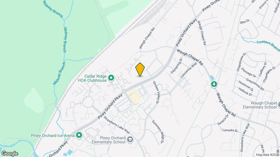 8724 Pine Meadows Dr Map and Location Details