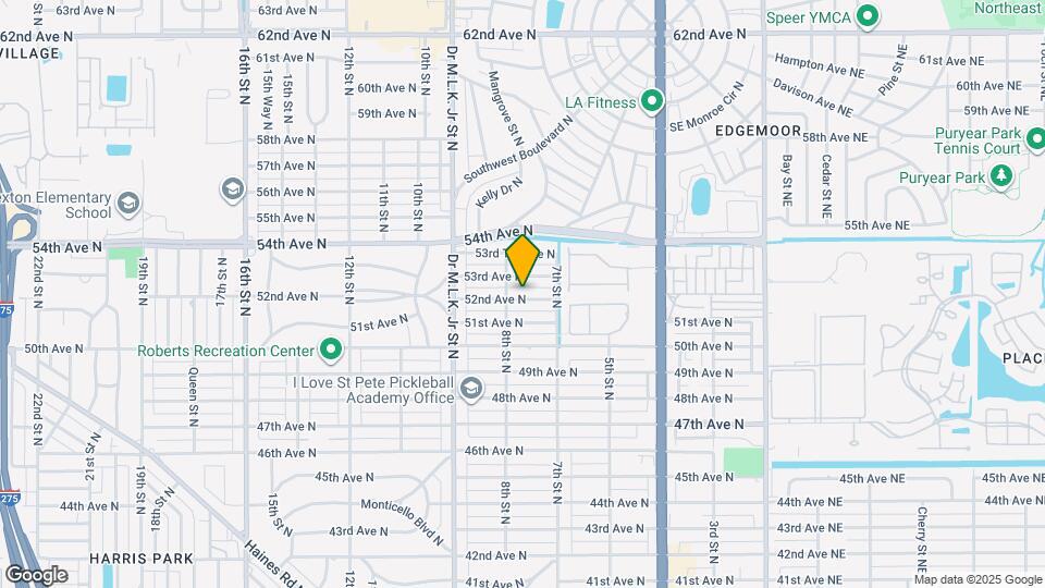 757 52nd Ave N Map and Location Details