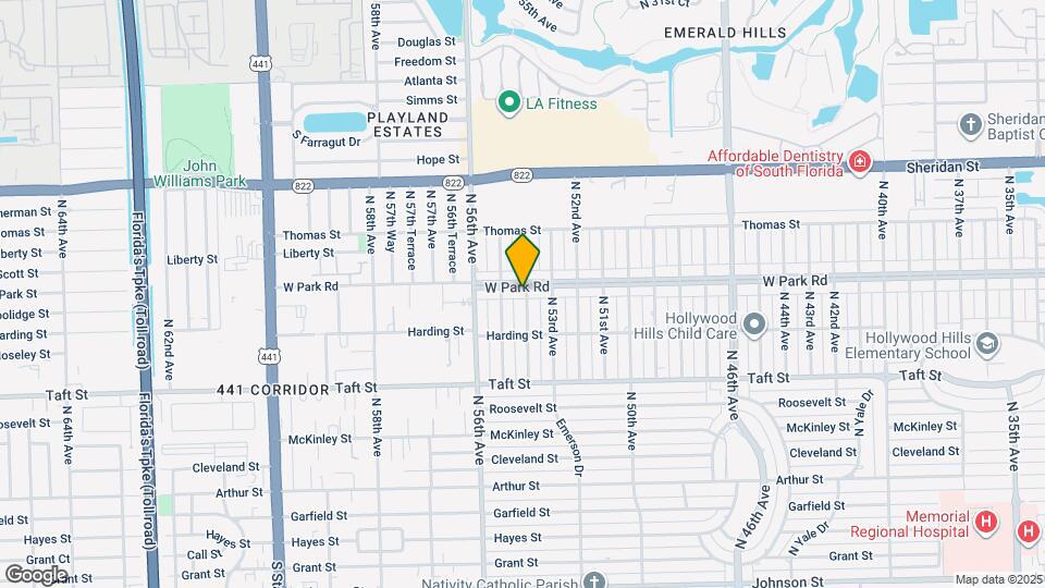 5400 W Park Rd Map and Location Details