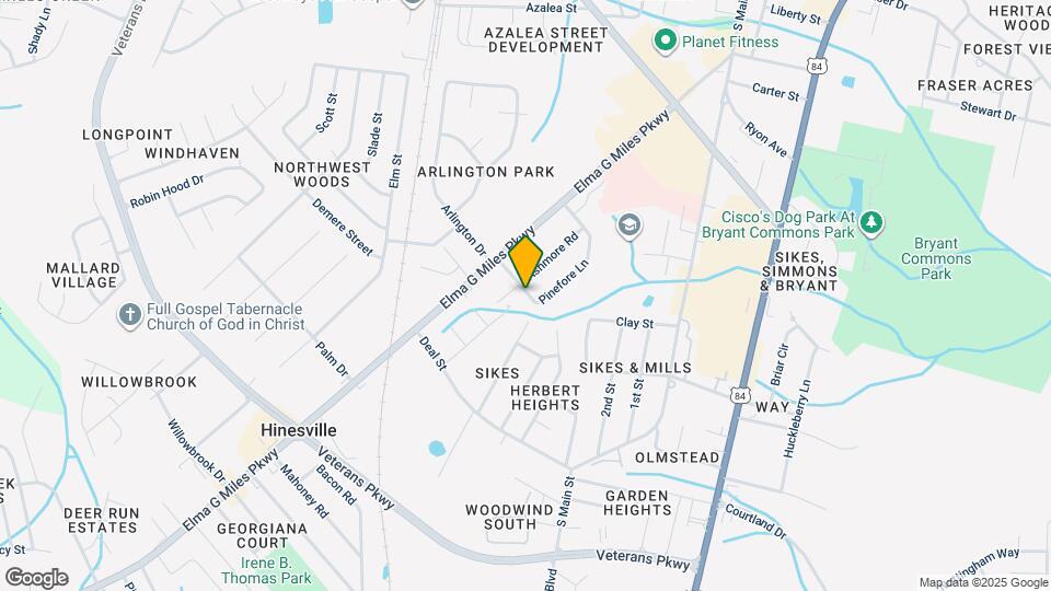 219 Surrey Rd Map and Location Details