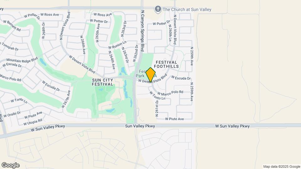 26180 W Wahalla Ln Map and Location Details