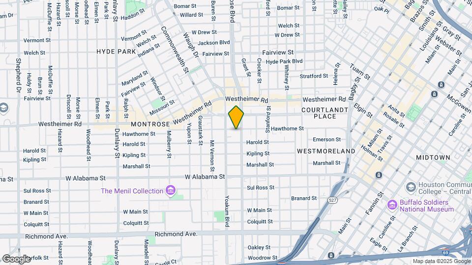 3400 Montrose Blvd Map and Location Details