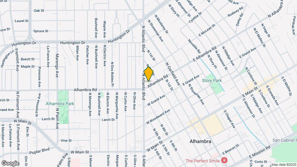225 W Alhambra Rd Map and Location Details