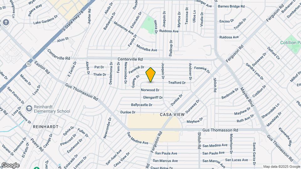 2226 Tealford Dr Map and Location Details