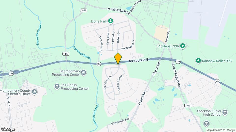 1101 Shadow Glenn Dr Map and Location Details