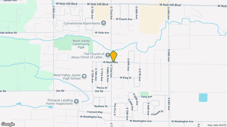 7116 W Mead Ave-Unit -1 Map and Location Details