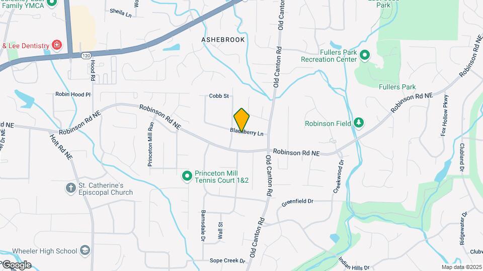 2984 Blackberry Ln Map and Location Details