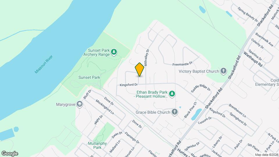 2032 Farflung Dr Map and Location Details