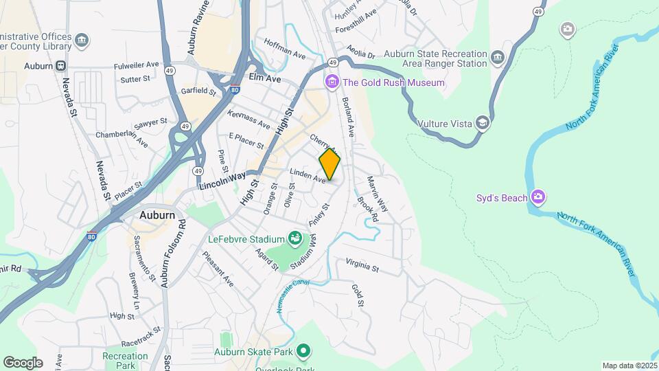 456 Linden Ave Map and Location Details