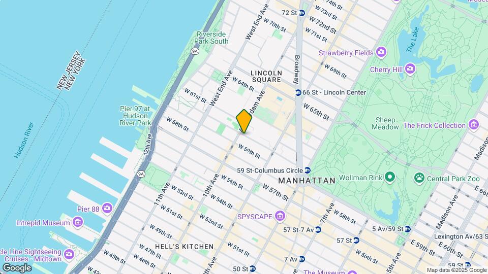 175 W 60th St-Unit -39C Map and Location Details