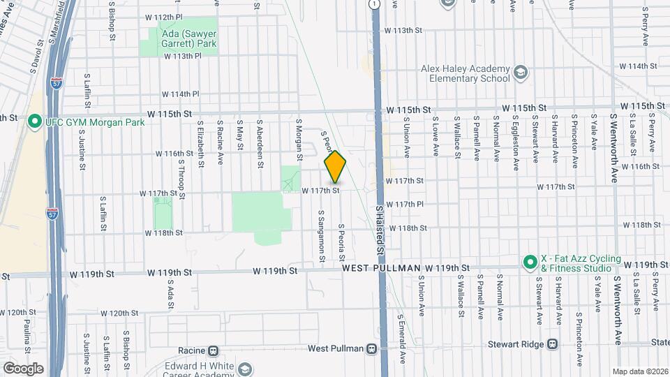 11658 S Peoria St Map and Location Details