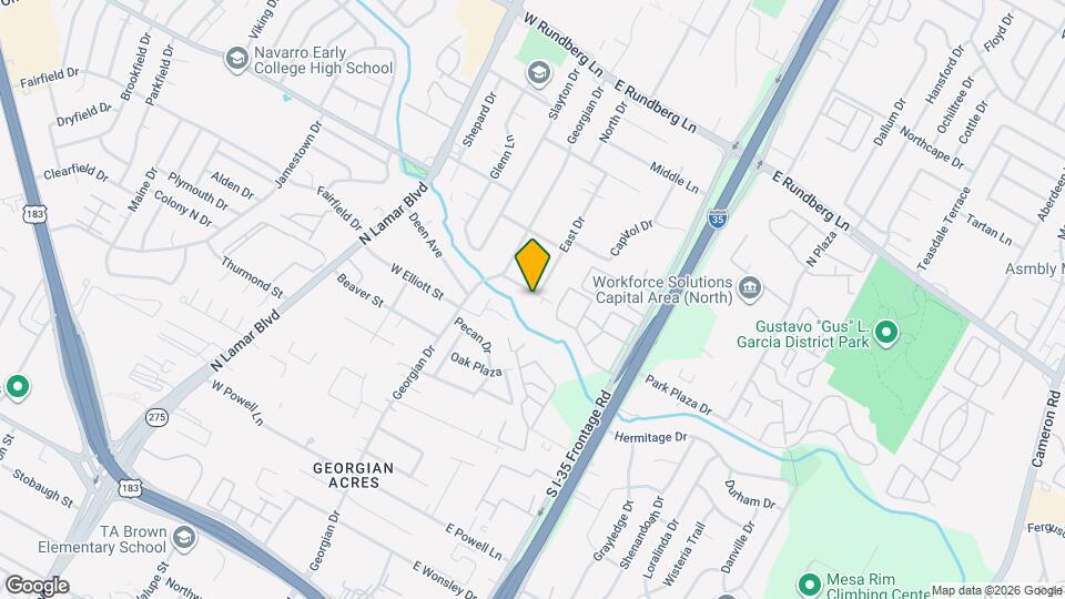 8814 Laverty Pl Map and Location Details