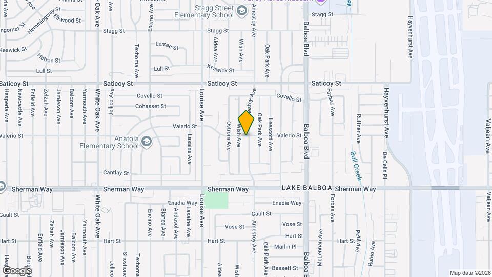 7359 Amestoy Ave Mapa y Detalles de la Ubicación