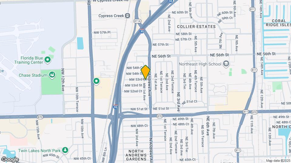 5324 NW 1st Ave Map and Location Details