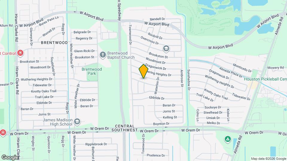 3402 Knotty Oaks Trail Map and Location Details