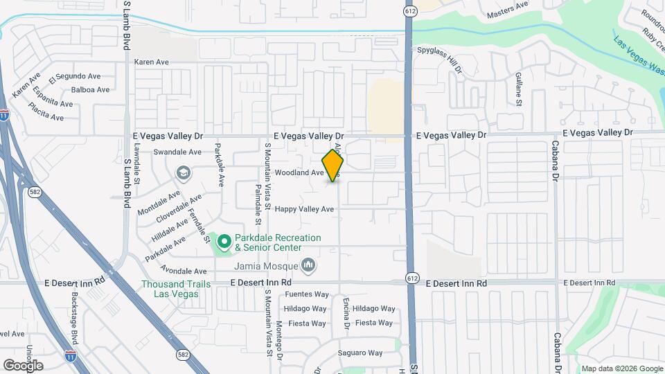 3037 Aloha Ave Map and Location Details