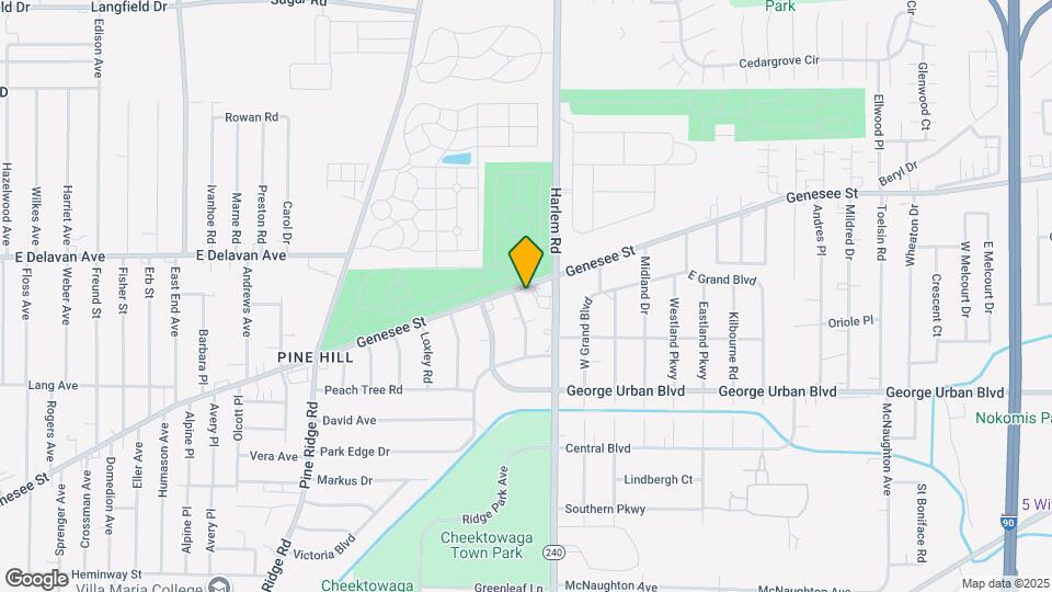 2615 Genesee St Map and Location Details