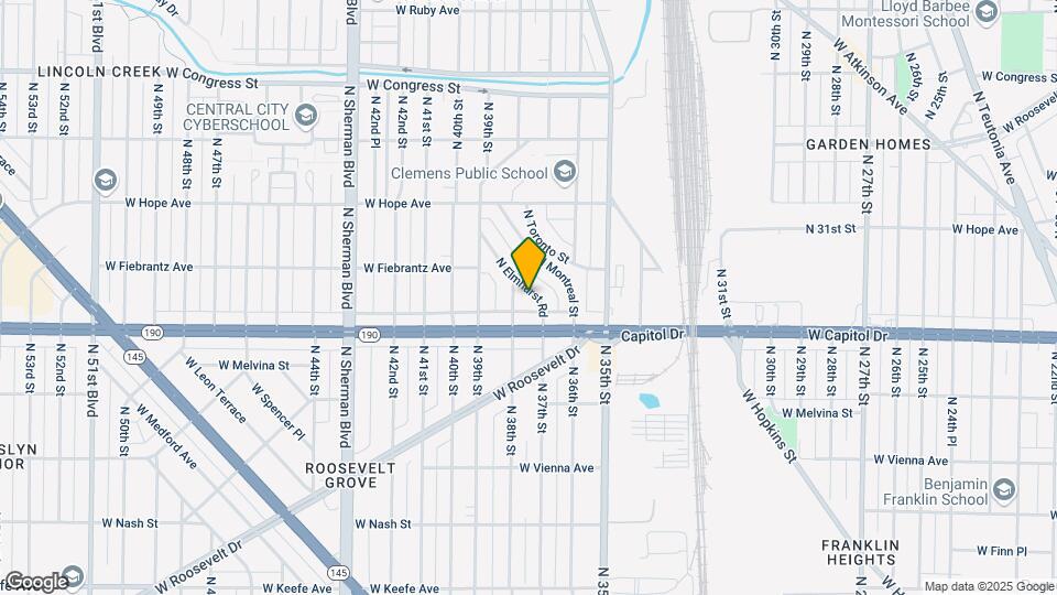 4049 N Elmhurst Rd Map and Location Details