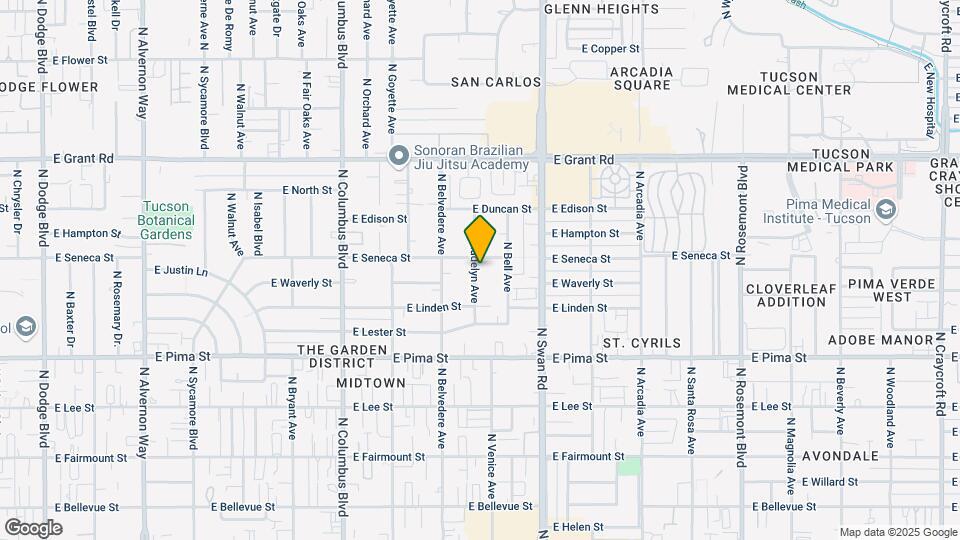 2016-2018 N Madelyn Map and Location Details
